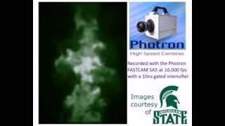 Photron SA5 high speed camera records nitric oxide combustion at Michigan State University