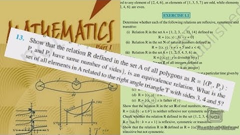 Question-13 ch-1 relations and functions Ex-1.1 class-12 | NCERT Maths | Adnan Alig