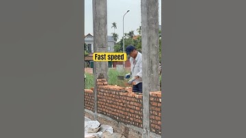 Build walls at super fast speed#shorts