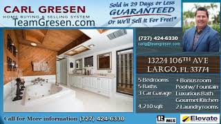 13224 106th Ave, Largo, Florida 33774- Luxury Home for sale  3 car garage 5 baths 5 beds