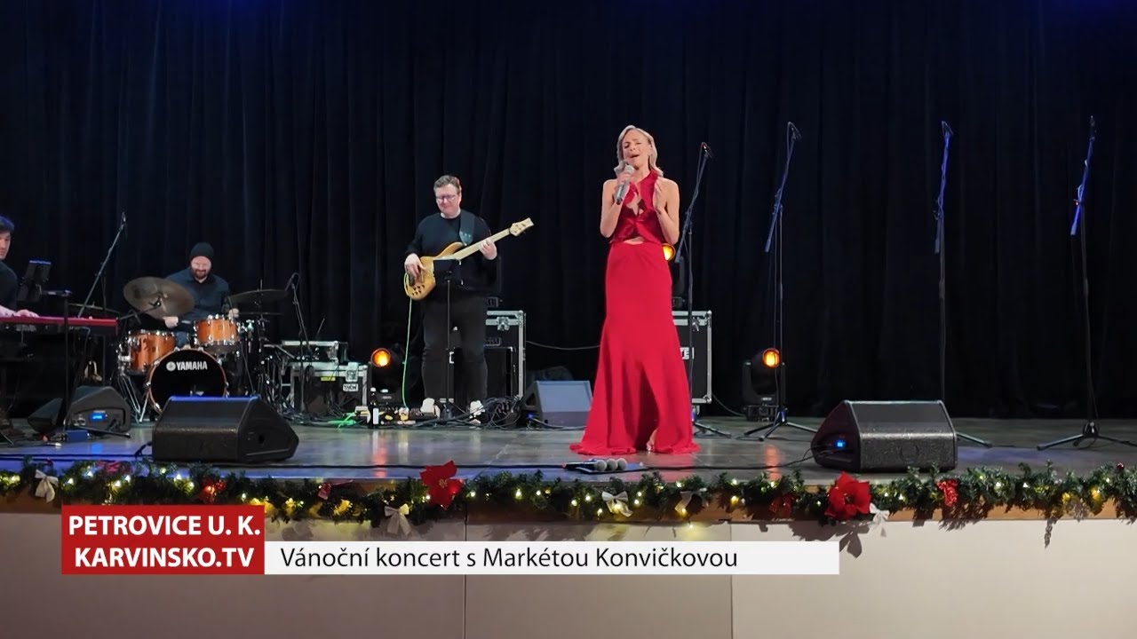 🌟 Adventní koncert: Markéta Konvičková a talenty ze ZŠ 🎹 │ #Karvinsko.TV │ @TelevizeKarvinsko