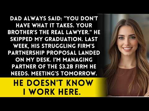 Dad Said You'll Never Be A Real Lawyer - His Firm Applied To Mine