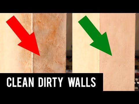 How to Clean Dirty Walls Easily | Remove Stain on Wall | Cleaning Hacks