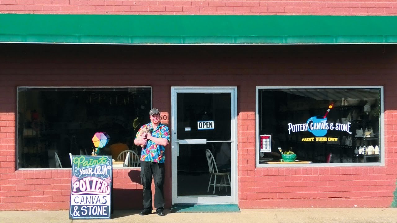 to Pottery Canvas & Stone in Grants Pass, OR YouTube