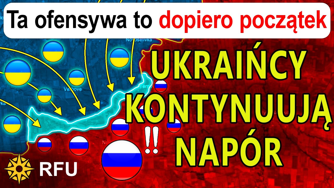 Odwrót wojsk rosyjskich: Siły ukraińskie gwałtownie rozszerzają kontrolę na froncie | RFU News