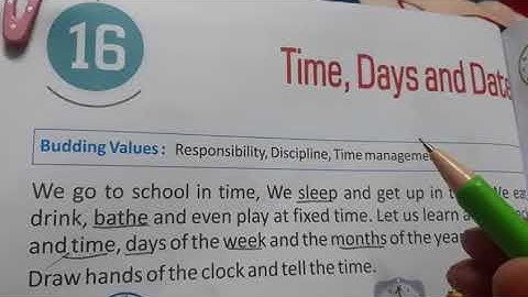 EVS Class 1 Chapter 16