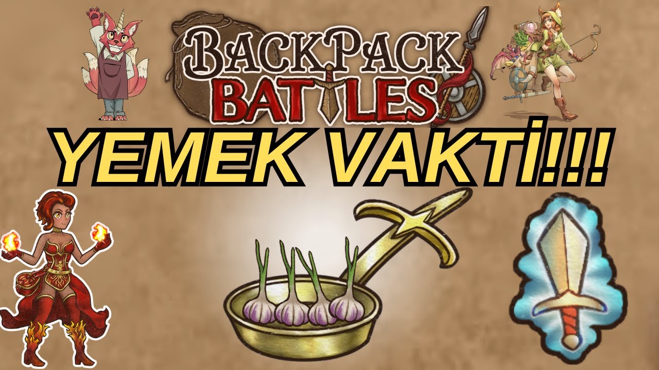 EGGSCALİBUR İLE PİŞİRME VAKTİ!| #backpackbattles