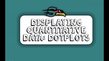 1.3 Displaying Quantitative Data: Dotplots
