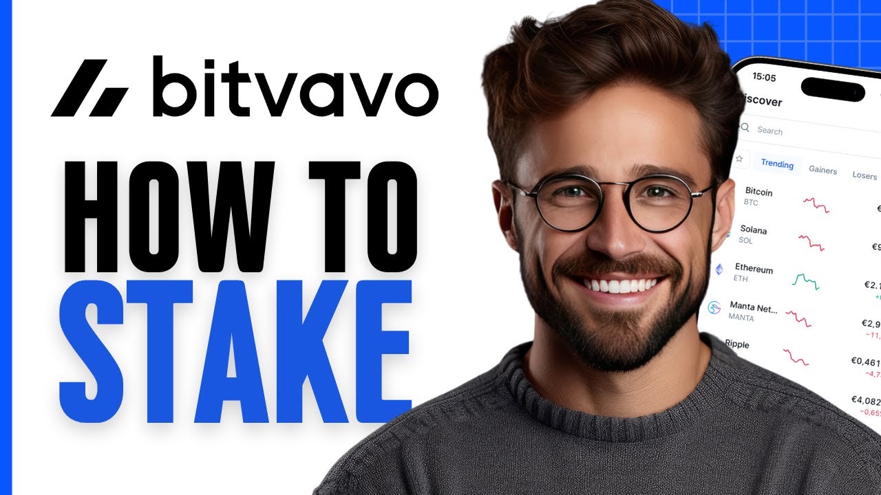 How to Stake on Bitvavo - Step by Step