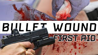 Treating a Bullet Wound⎮Gunshot First Aid⎮ by PrepMedic 636,687 views 7 months ago 22 minutes