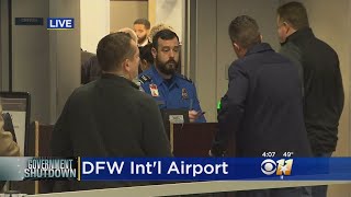 DFW Airport Security Running Smoothly During Shutdown, Travelers Say