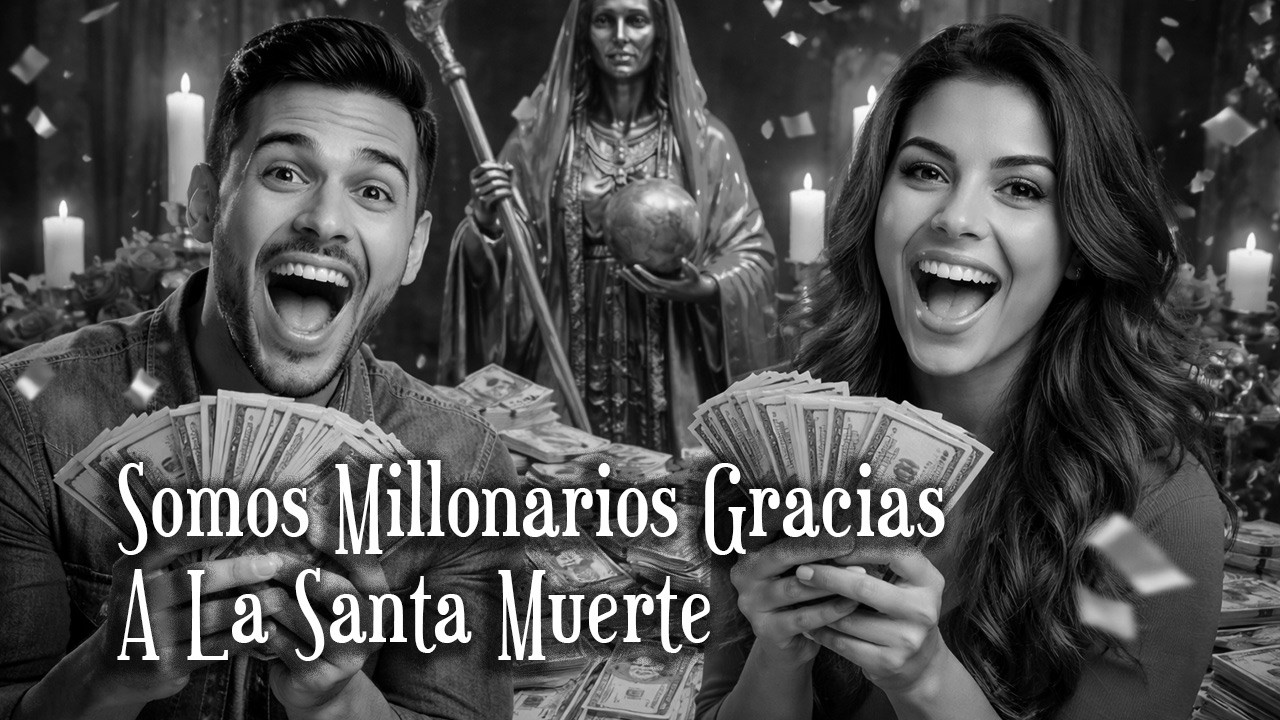Éramos pobres… hasta que la Santa Muerte nos hizo millonarios con la lotería