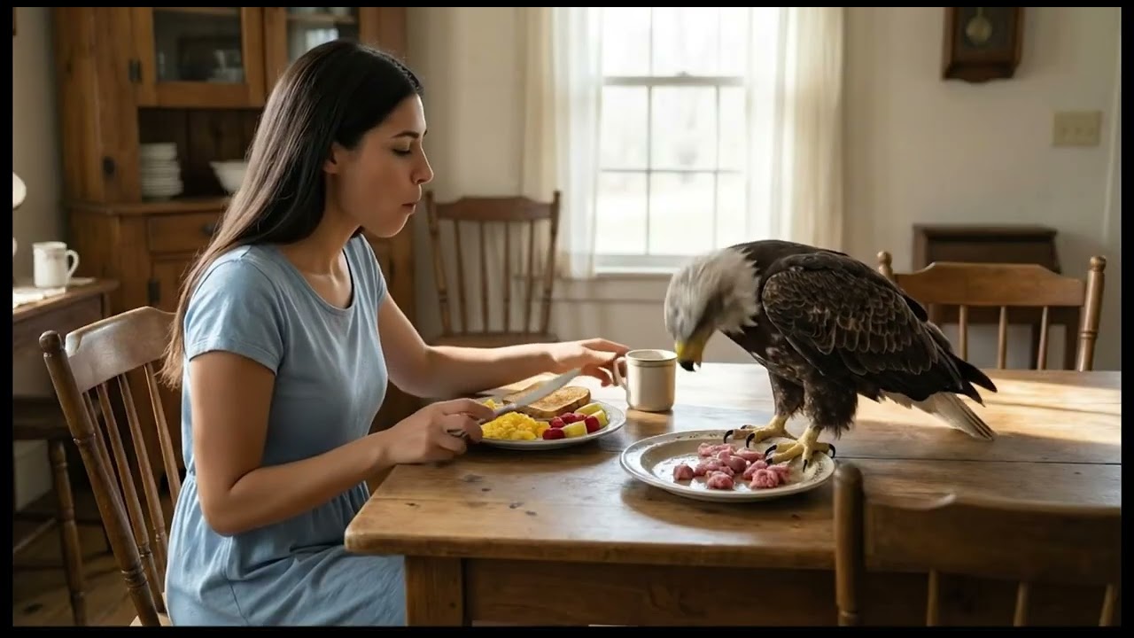 From Tiny Eagle Chick to Majestic Bird – A Heartwarming Story