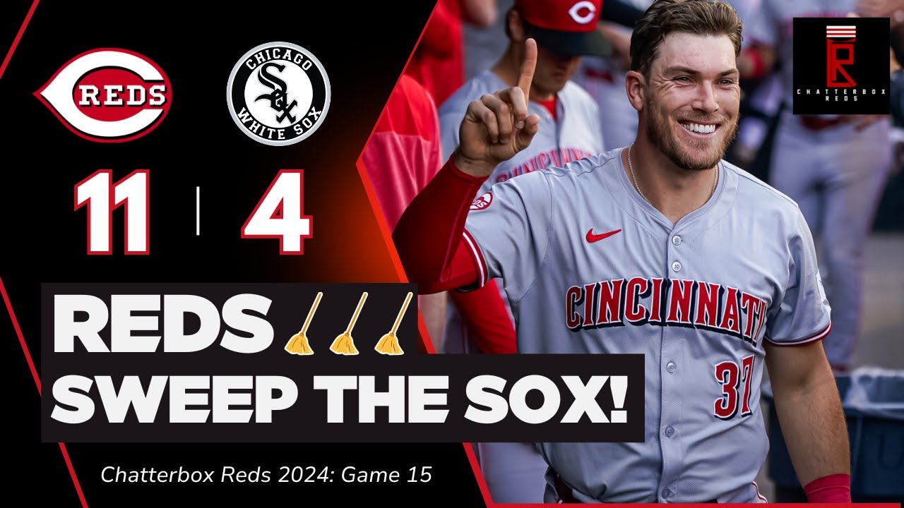 Cincinnati Reds SWEEP the lowly Chicago White Sox behind CES and ...