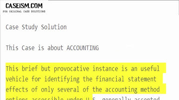 Sack It & Pack It, Inc.: 12 Combinations of GAAP and How They Differ  Case Study Help