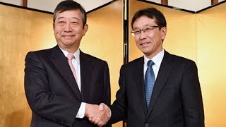 コマツ次期社長が会見 　待ち受ける課題は