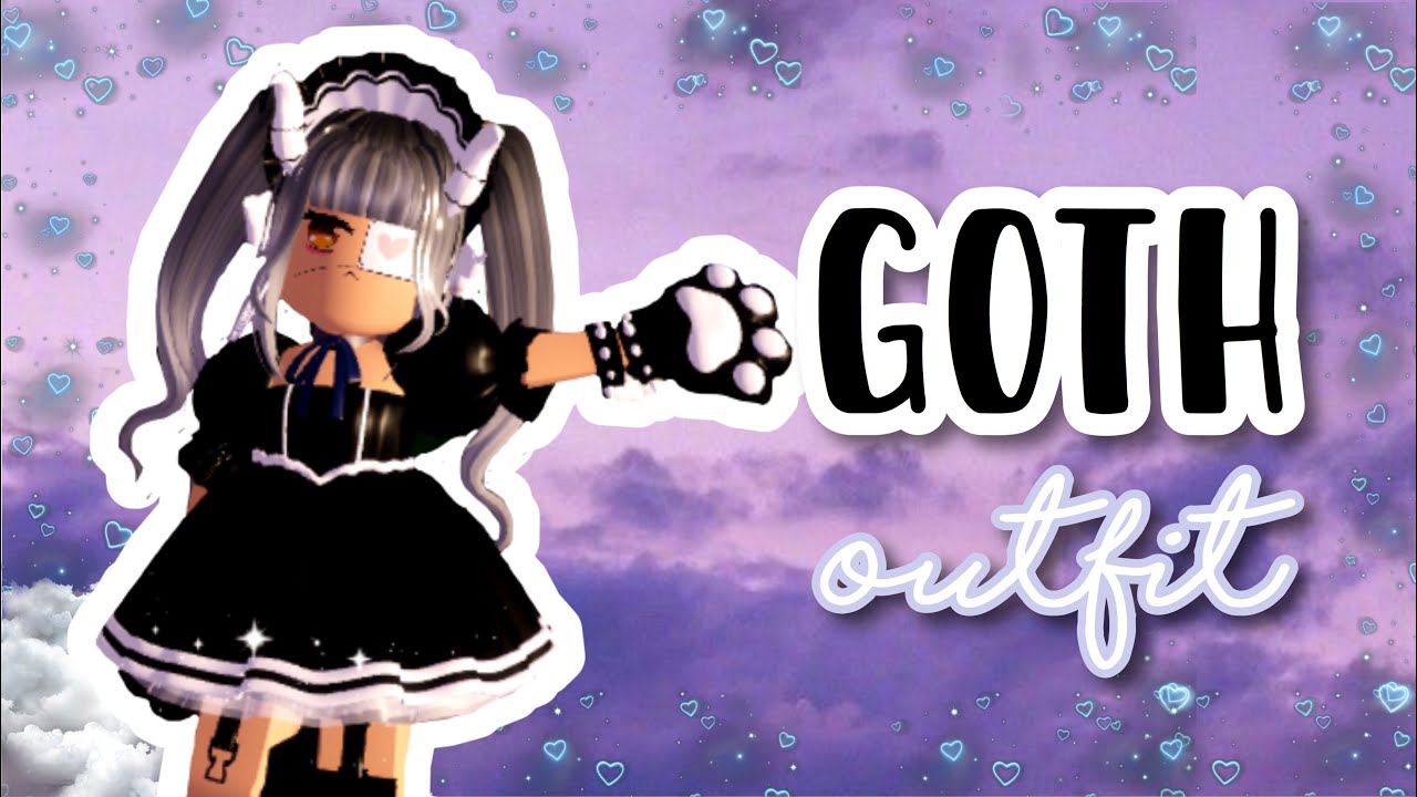 Making a GOTH OUTFIT in ROYALE HIGH!! - YouTube