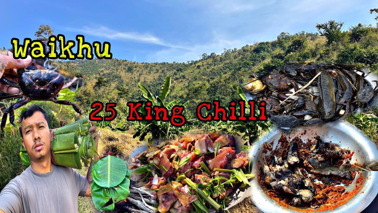 Luhongbagi Laa Hekpa Chatlure . Waikhu Su pharga Singju Toure . 🦀 🐟 ( village blog)