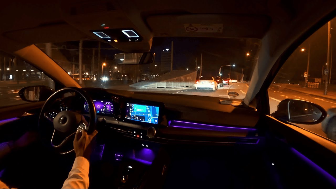 DRIVING GERMAN AUTHOBAHN 🛣️ | VW Golf 8 POV Cruise Frankfurt to Mannheim | Real-Time 4K