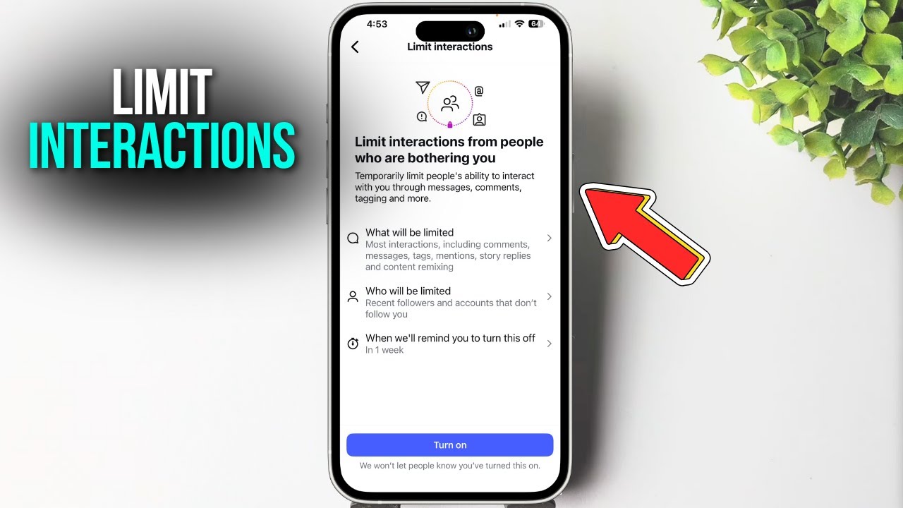 How to Limit Interactions on Instagram - YouTube