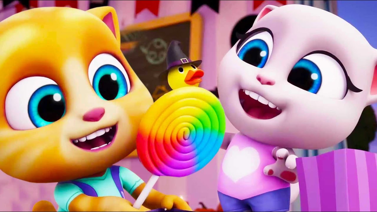 Говорящий Том 🐱 Страшно веселые приключения ⭐ Смешные мультики для всей семьи⭐ Классные Мультики