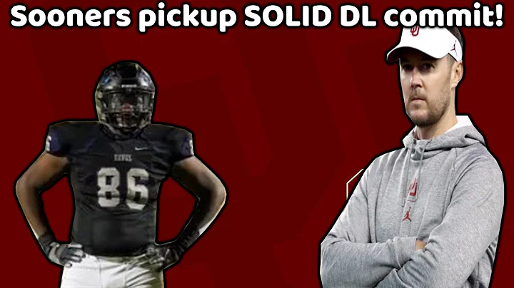 The Oklahoma Sooners pickup commitment of 3 DL Ced...