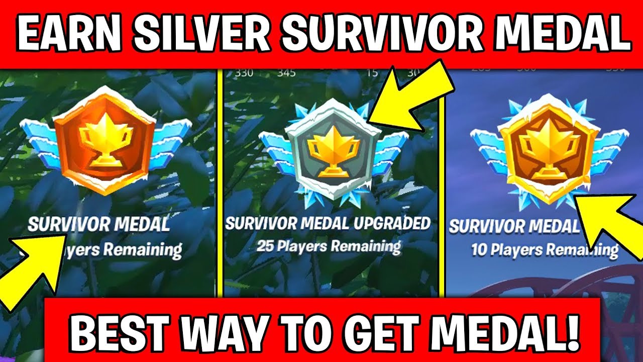 EARN SILVER SURVIVOR MEDALS HOW TO GET MEDALS TUTORIAL REMEDY VS