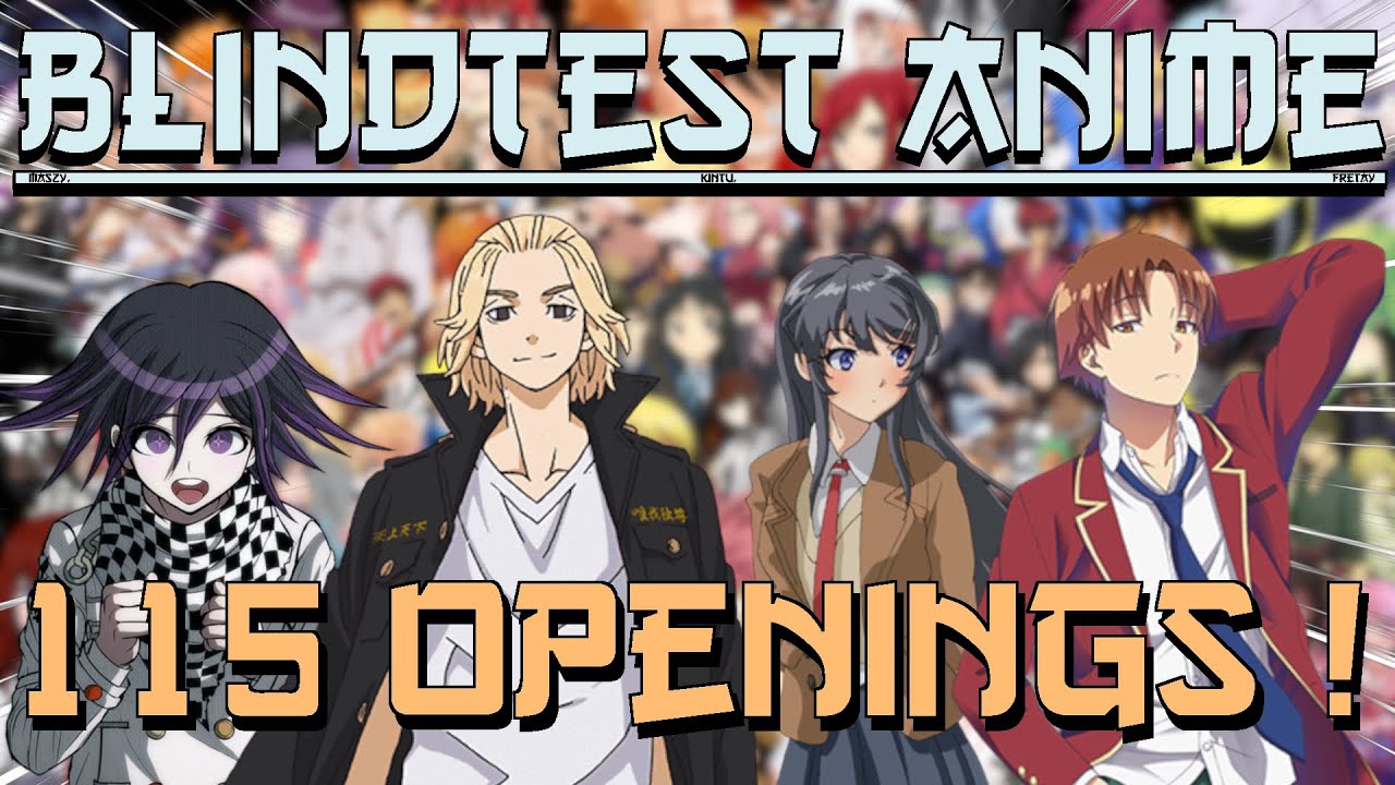 ANIME OPENING QUIZ #2 (40 OPENINGS) - BLIND TEST ANIME - BiliBili