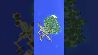 Сид Minecraft Taiga Island Village!