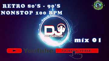 80's - 90's nonStop 100 bpm