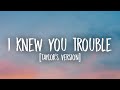 Miniature de la vidéo de la chanson I Knew You Were Trouble (Taylor's Version) (Lyric Video)