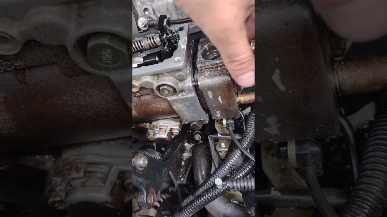 cambio de junta cabezal bomba inyectora Peugeot 306 1.9 diesel