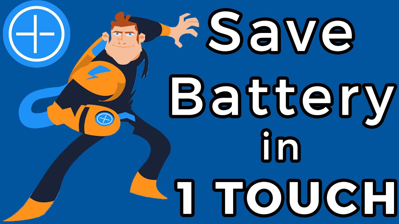 How to Save Android Phone Battery in 1 TOUCH! - YouTube