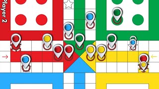 Ludo game in 4 players🔥Ludo king 4 players🔥Ludo king game 376 #gamerzone786 screenshot 1