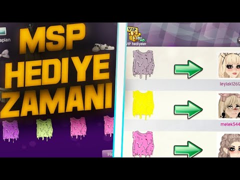 Msp - Tüm Hediyeleri Yolladım DRİP TOP , DRİP CAP !!?