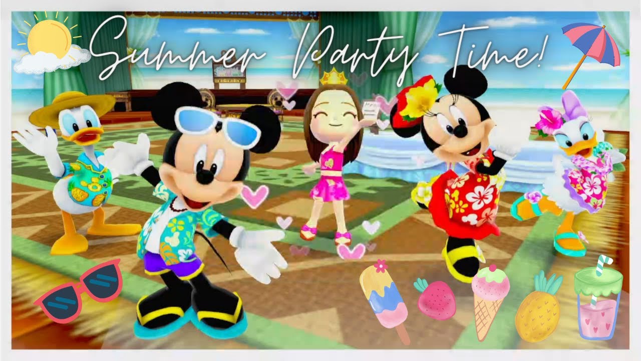 Disney Magical World 2 Enchanted Edition Summer Tropical Resort Party