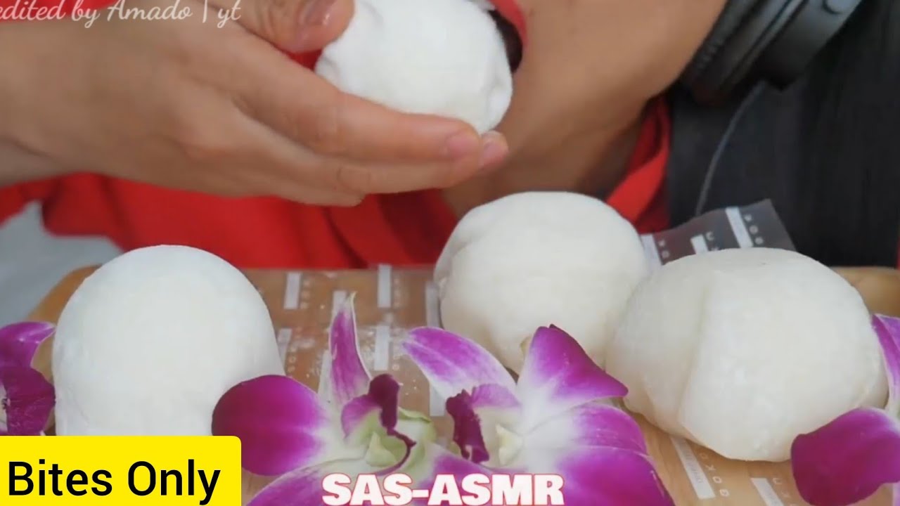 BITES ONLY Snowball Mochi // SAS-ASMR