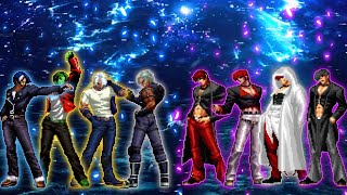 [KOF Mugen] Kyo Team VS. Iori Team