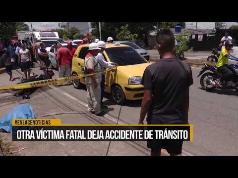 Otra víctima fatal deja accidente de tránsito