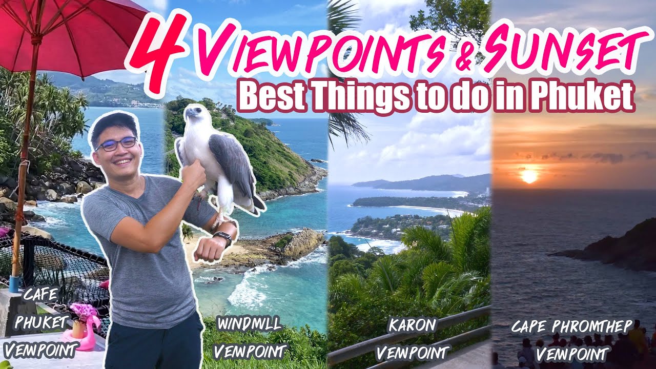 4 ЛУЧШИЕ СМОТРОВЫЕ ПЛОЩАДКИ НА ПХУКЕТЕ, ТАИЛАНД