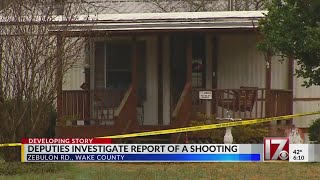Wake County deputies investigate shooting