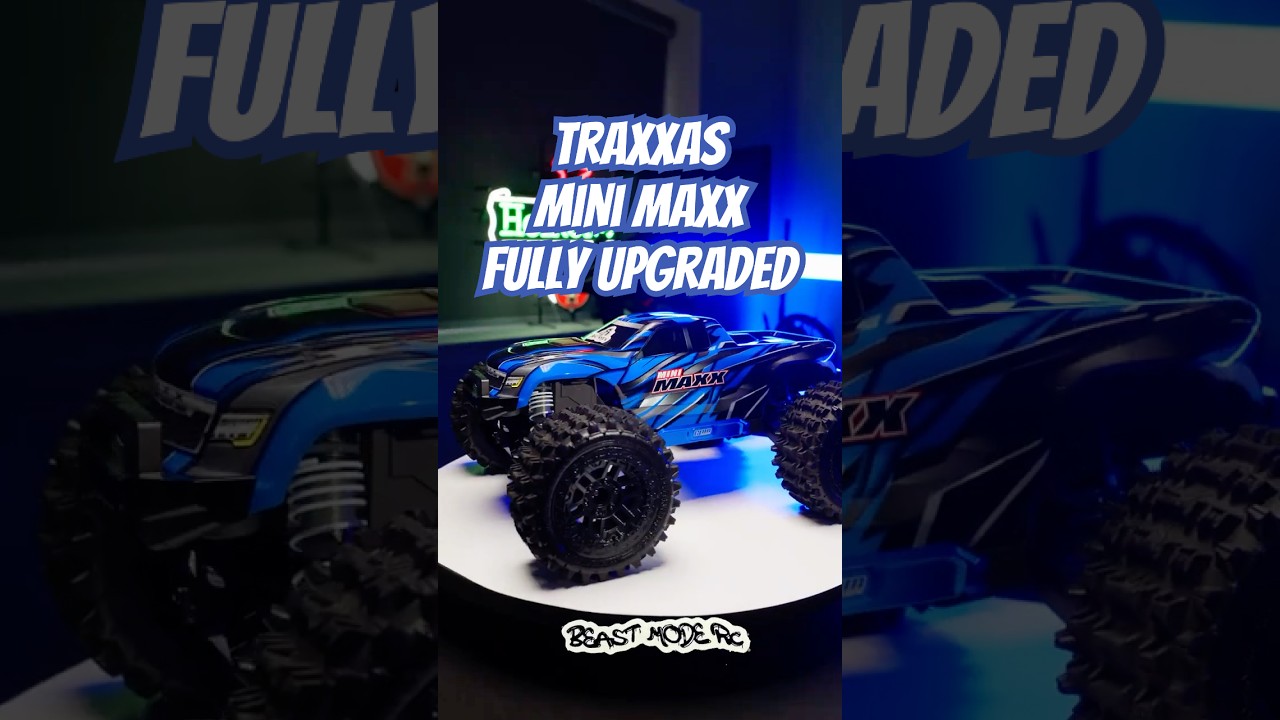 TRAXXAS MINI MAXX Fully Built & Ready to Bash! 💥 Beast Mode RC - GPM racing Upgrade!