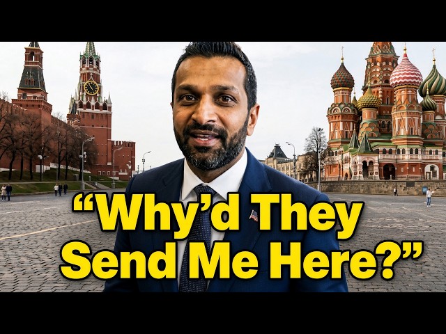 Kash Patel Is In Russia – But He Doesn’t Know Why!