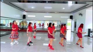 Salto - Line Dance || Choreo : Caecilia Maria Fatruan || Demo : Mia Club Studio