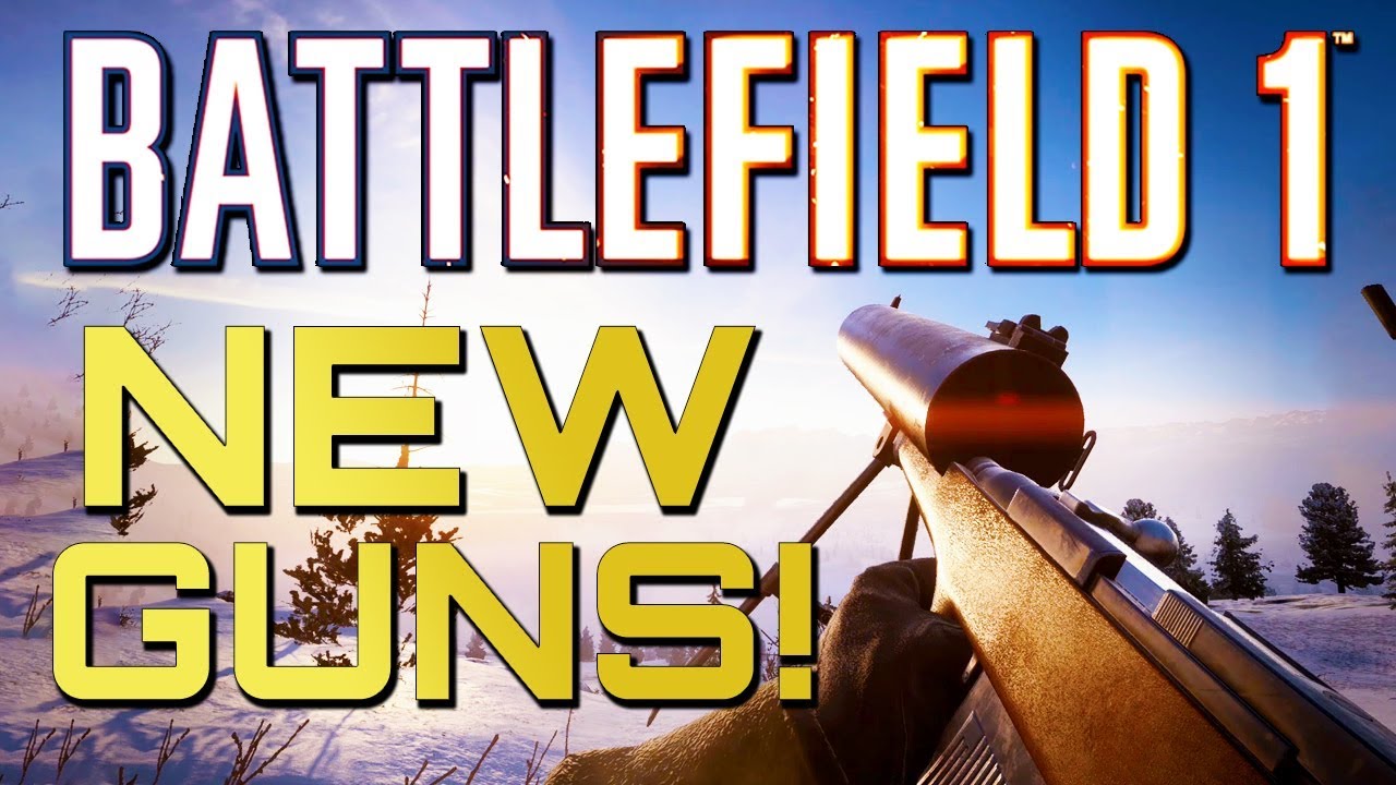 Battlefield 1 FIVE NEW Weapons! (Battlefield 5 PreOrder Bonus) YouTube
