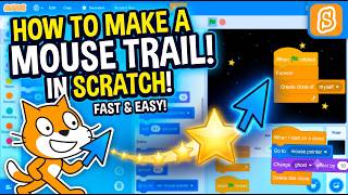 How to make a mouse trail in scratch
