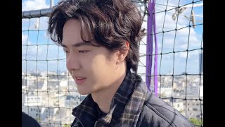 20261003 Wang Yibo official Weibo update At Paris #WangYibo #XiaoZhan 