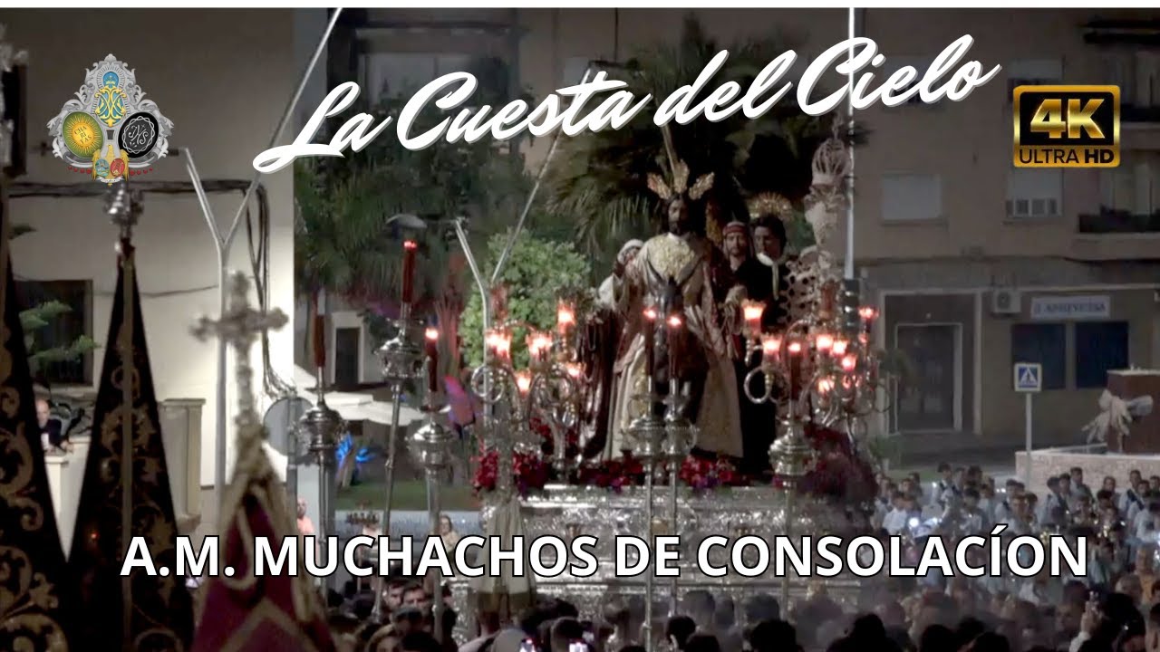 EXTRAORDINARIA!!𝑫𝒖𝒍𝒄𝒆 𝑵𝒐𝒎𝒃𝒓𝒆 𝒅𝒆 𝑱𝒆𝒔𝒖́𝒔 𝒆𝒏 𝒔𝒖 𝑬𝒏𝒕𝒓𝒂𝒅𝒂 𝑻𝒓𝒊𝒖𝒏𝒇𝒂𝒍 𝒆𝒏 𝑱𝒆𝒓𝒖𝒔 (CEUTA)LA CUESTA DEL CIELO!!