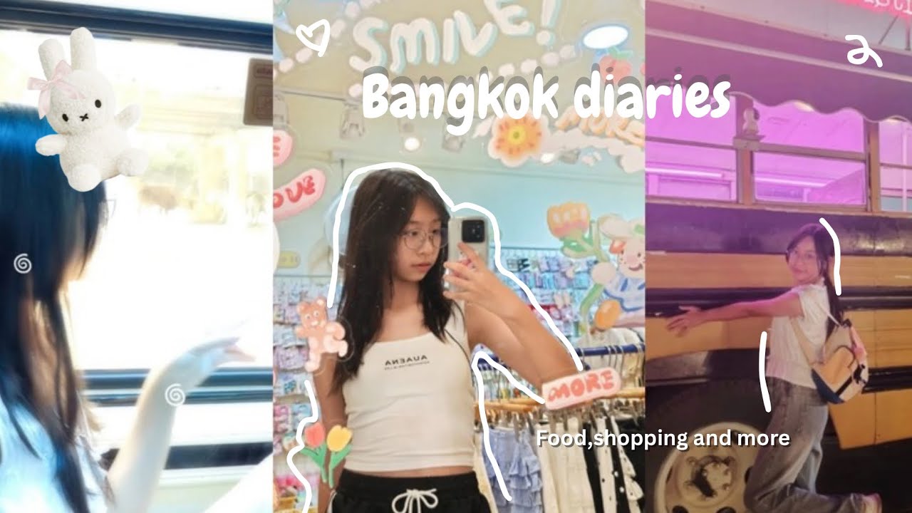 travel diaries- Bangkok vlog, food , zoo & more 🇹🇭🌷
