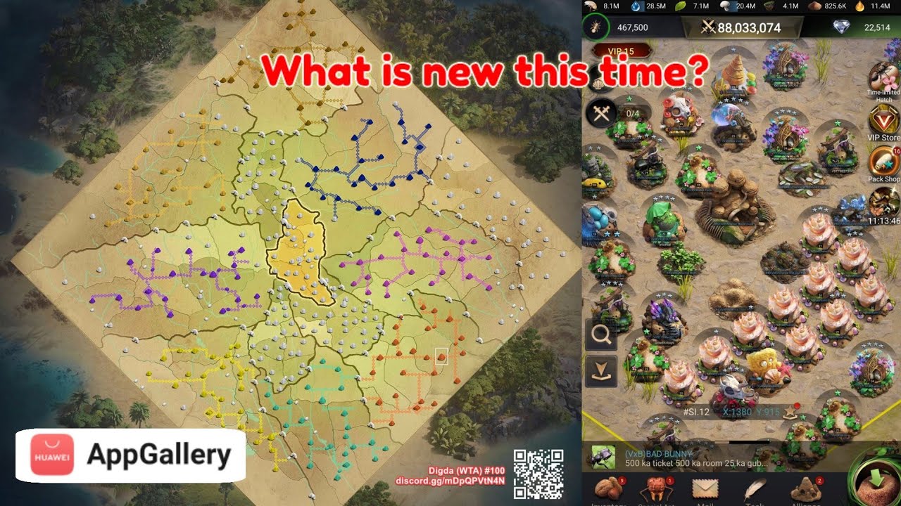 What are the major changes have done in lost island The Ants